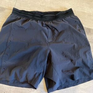 Ten Thousand navy session shorts